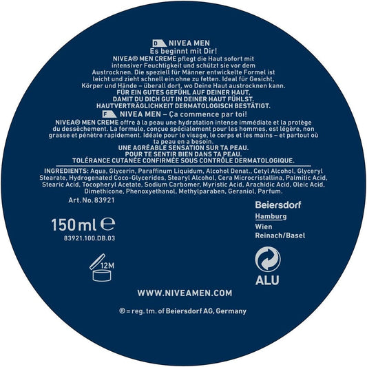 Taza De Crema De 150 Ml - Version Importada, Alemania