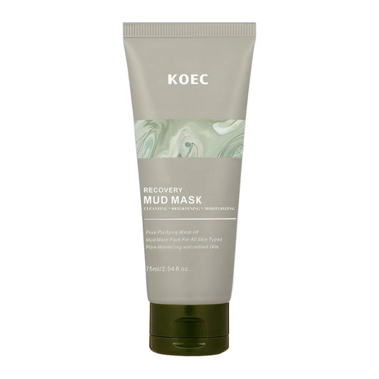 Repair Volcanic Mud-Applied Facial Mask, Cleansing and Moisturizing Mud-Mask, Suitable for the Face and Body, Narrows Pores And
